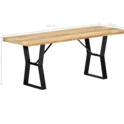 vidaXL - Bankje - Bruin - Hout