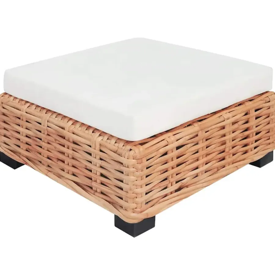 Loungesets-vidaXL - Bankset - Bruin - Rattan