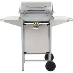 vidaXL - Barbecue - Zilver - Roestvrij staal