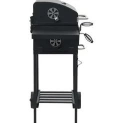 vidaXL - Barbecue - Zwart - Staal