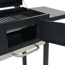 vidaXL - Barbecue - Zwart - Staal