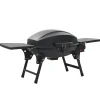 vidaXL - Barbecue - Zwart - Staal
