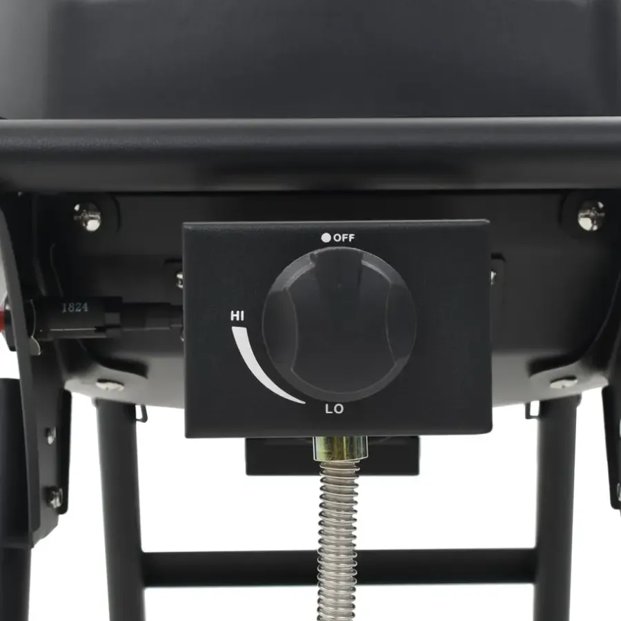 vidaXL - Barbecue - Zwart - Staal