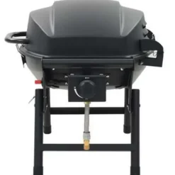 vidaXL - Barbecue - Zwart - Staal