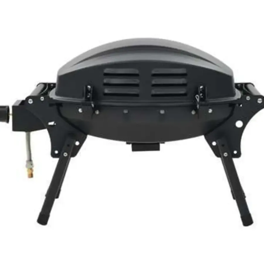 vidaXL - Barbecue - Zwart - Staal