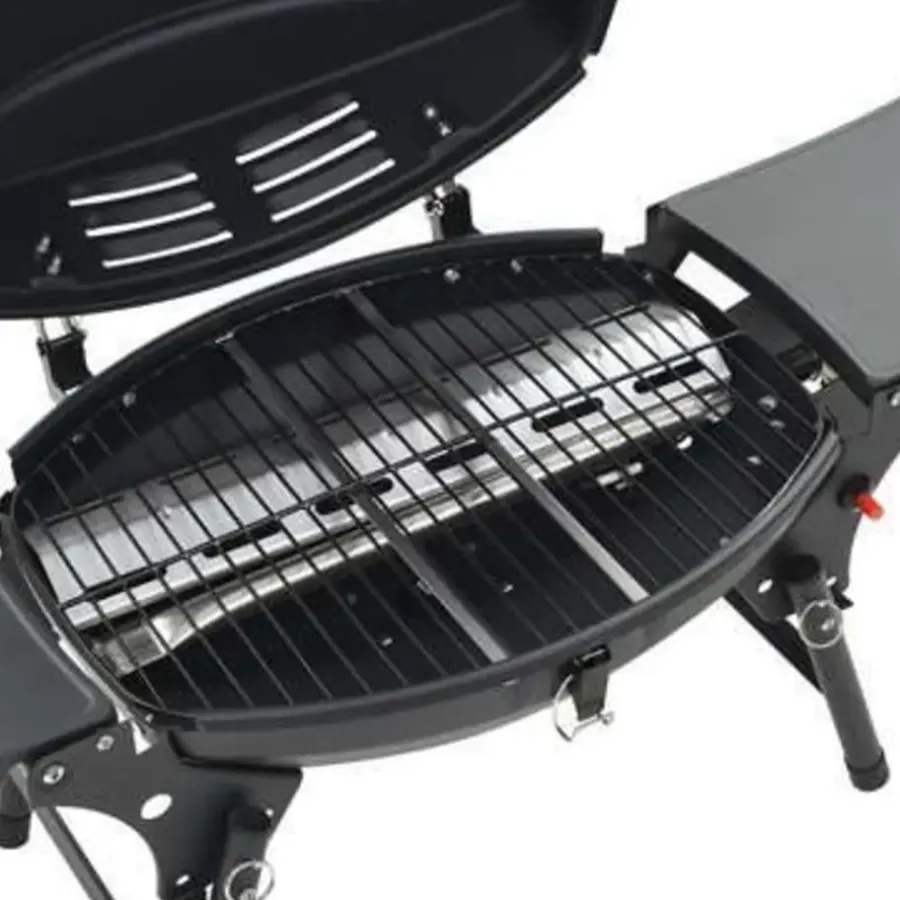 vidaXL - Barbecue - Zwart - Staal