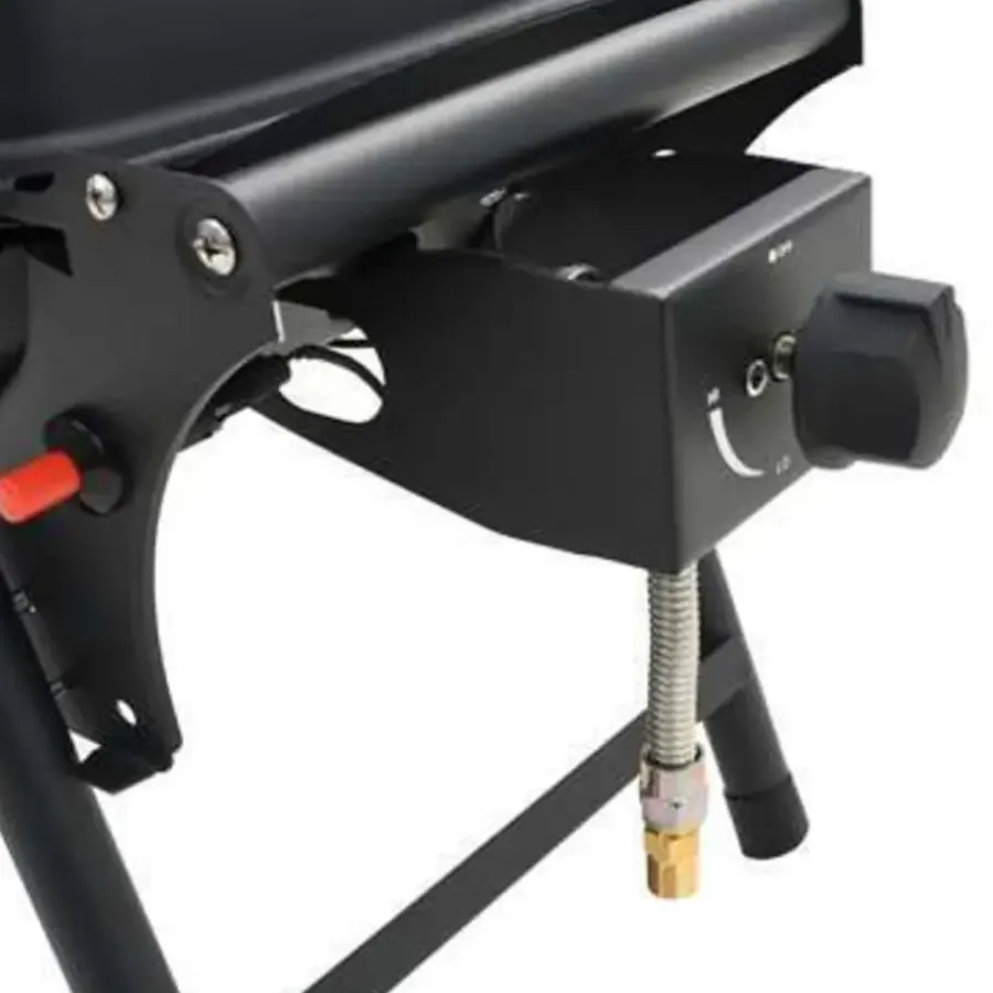 vidaXL - Barbecue - Zwart - Staal