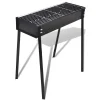 Barbecues En Accessoires-vidaXL - Barbecue - Zwart - Staal