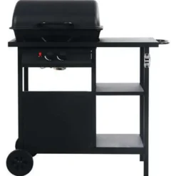 Barbecues En Accessoires-vidaXL - Barbecue - Zwart - Staal