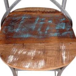 Barkrukken-vidaXL - Barkruk - Multikleur - Hout