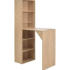 Bartafels-vidaXL - Bartafel - Bruin - Bewerkt hout