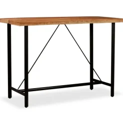 Bartafels-vidaXL - Bartafel - Bruin - Hout - 150 x 70 x 107 cm