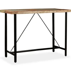 Bartafels-vidaXL - Bartafel - Bruin - Hout - 150 x 70 x 107 cm