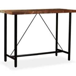 Bartafels-vidaXL - Bartafel - Bruin - Hout - 150 x 70 x 107 cm