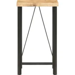 vidaXL - Bartafel - Bruin - Hout - 60 x 60 x 107 cm