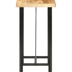 vidaXL - Bartafel - Bruin - Hout - 60 x 60 x 107 cm