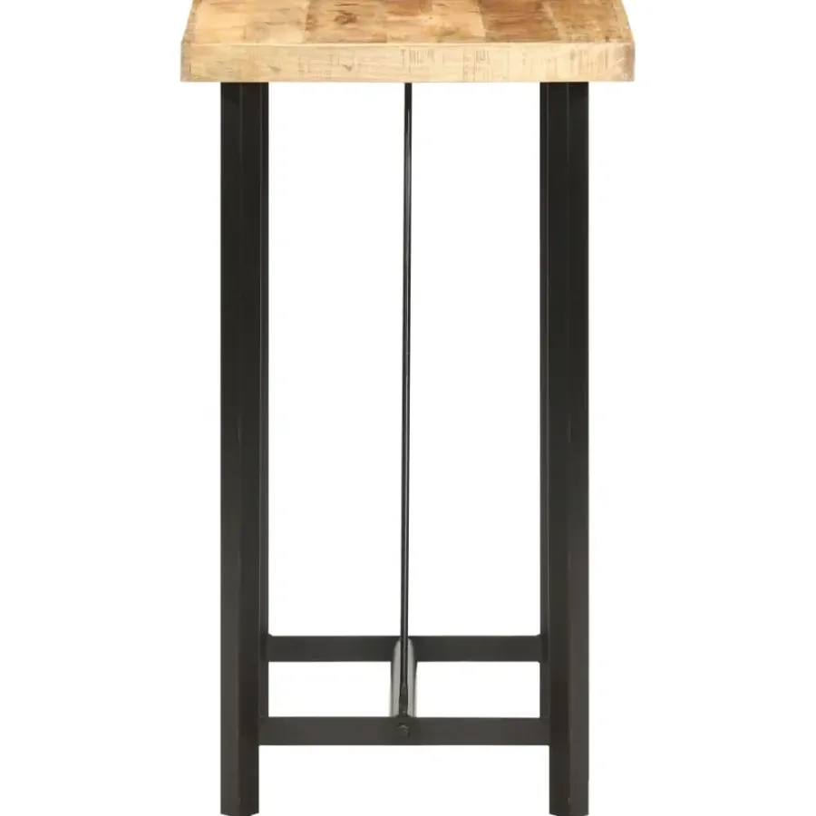 vidaXL - Bartafel - Bruin - Hout - 60 x 60 x 107 cm