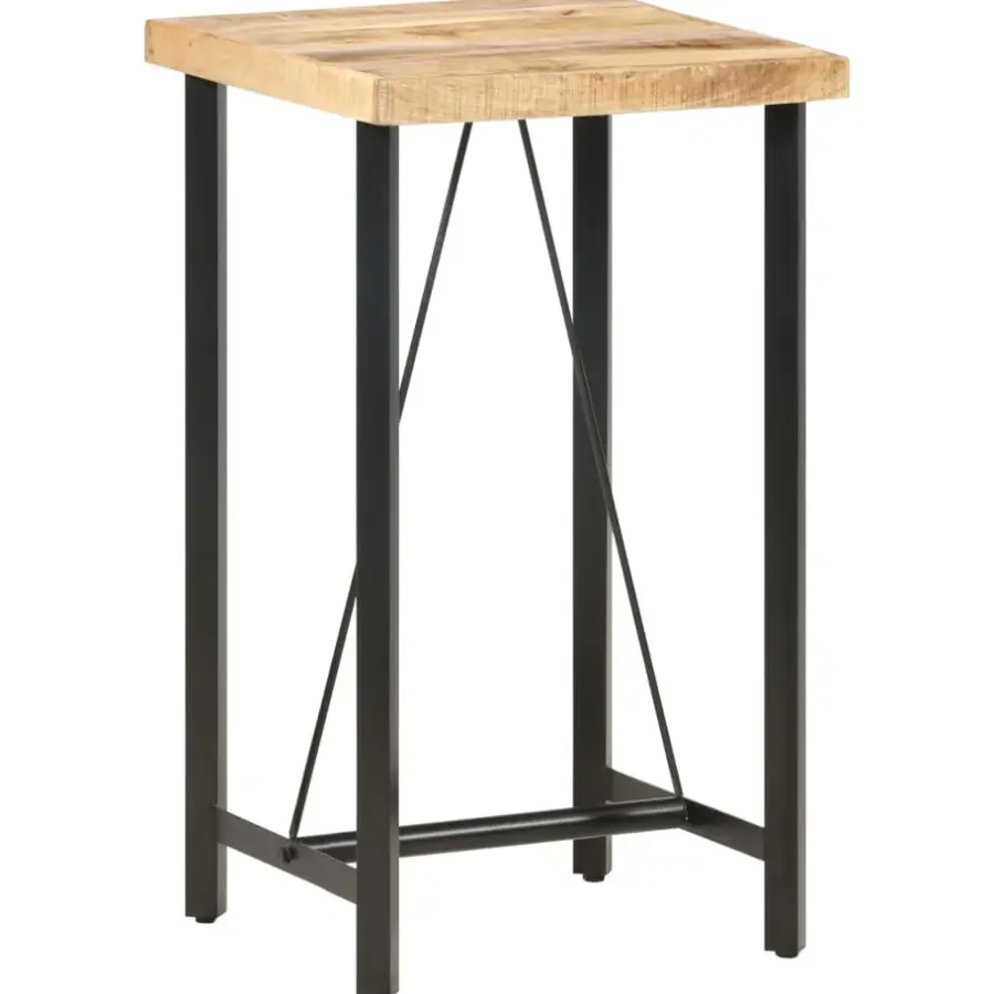 vidaXL - Bartafel - Bruin - Hout - 60 x 60 x 107 cm