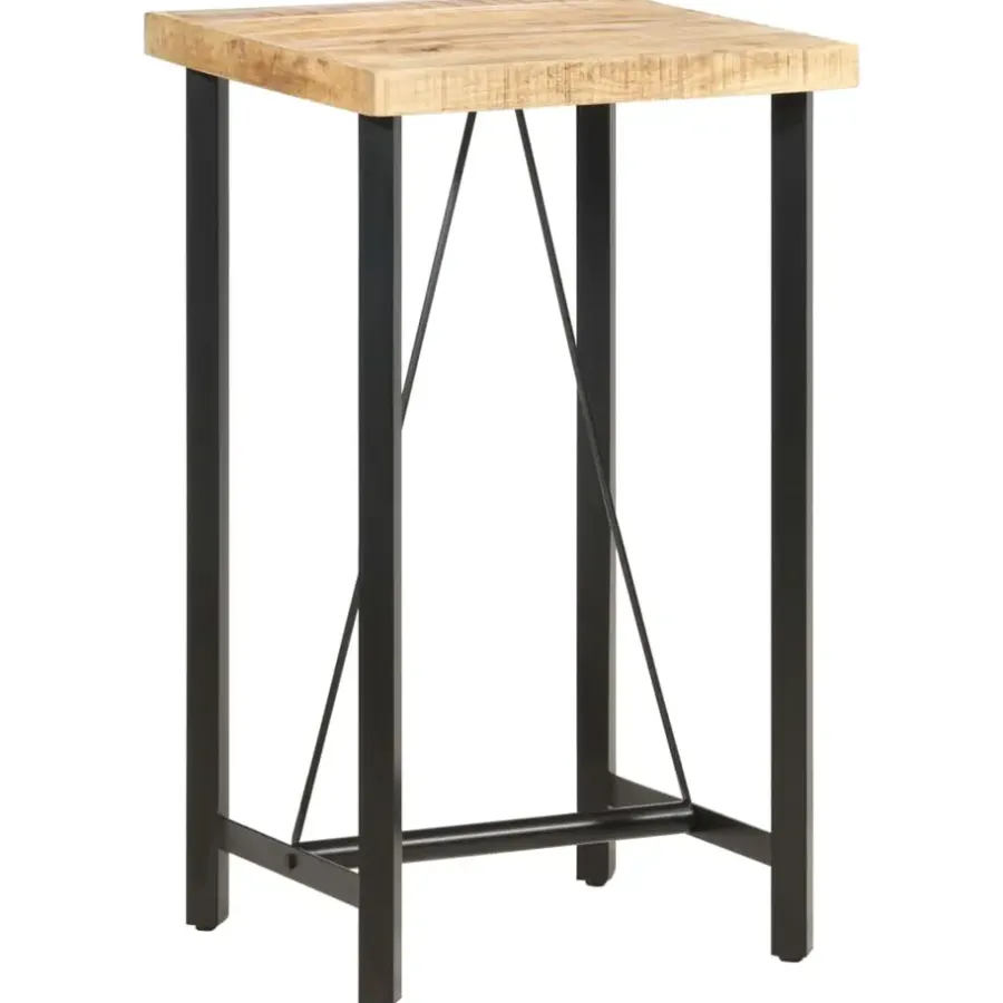vidaXL - Bartafel - Bruin - Hout - 60 x 60 x 107 cm
