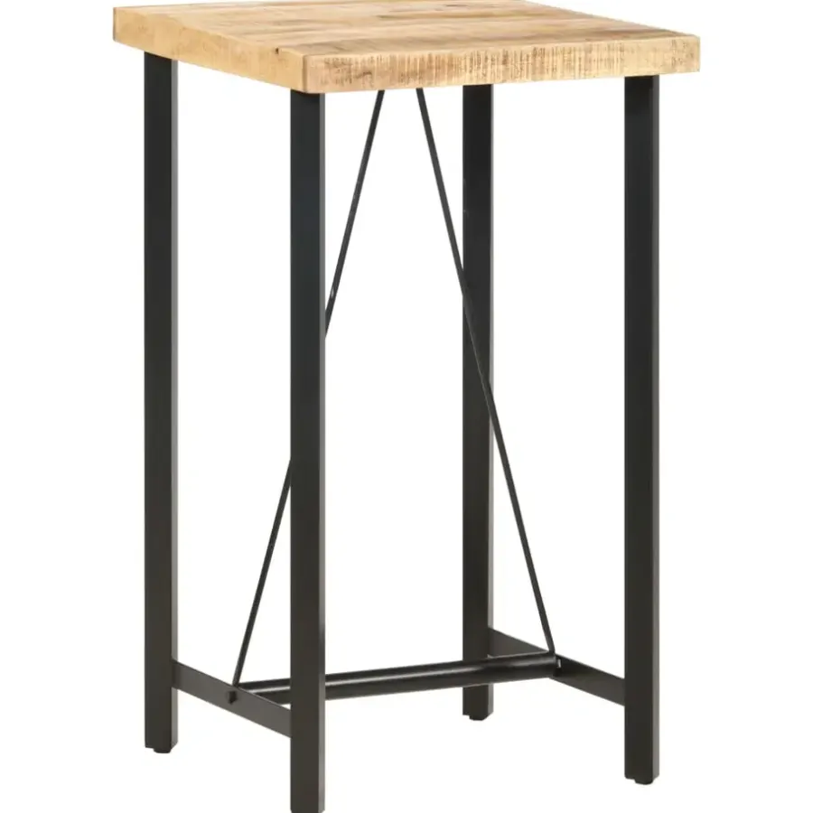 vidaXL - Bartafel - Bruin - Hout - 60 x 60 x 107 cm