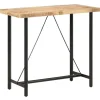 vidaXL - Bartafel - Bruin - Hout - 120 x 58 x 107 cm