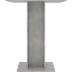 vidaXL - Bartafel - Grijs - Bewerkt hout