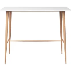 vidaXL - Bartafel - Wit - MDF