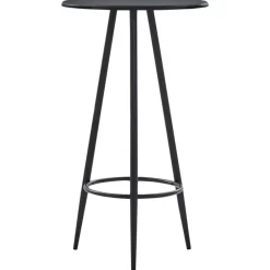 Bartafels-vidaXL - Bartafel - Zwart - MDF