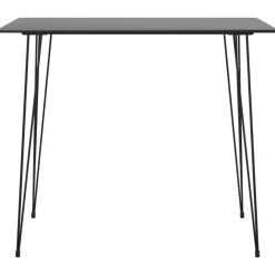 vidaXL - Bartafel - Zwart - MDF