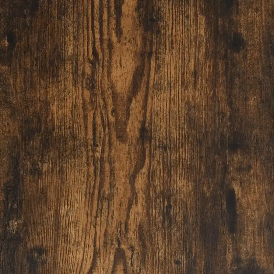 Bartafels-vidaXL - Bartafel met opbergruimte - Gerookt eiken - Bewerkt hout - 90x43 cm