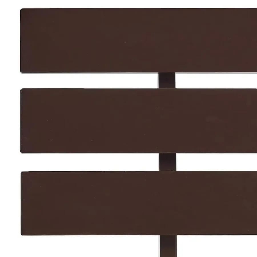 1-Persoons Bedden-vidaXL - Bed frame - Donkerbruin - Grenenhout - 90x200 cm