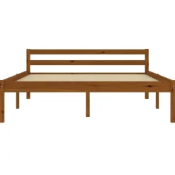 vidaXL - Bed frame - Honingbruin - Massief grenenhout - 120x200 cm
