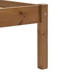 vidaXL - Bed frame - Honingbruin - Massief grenenhout - 120x200 cm