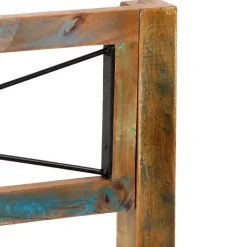 Twijfelaars-vidaXL - Bed frame - Multikleur - Massief gerecycled hout - 180x200 cm