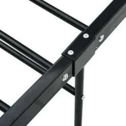 vidaXL - Bed frame - Zwart - Metaal - 160 x 200 cm