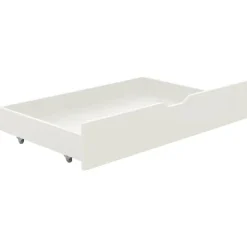 vidaXL - Bed frame incl. lades - Wit - Massief grenenhout - 90x200 cm