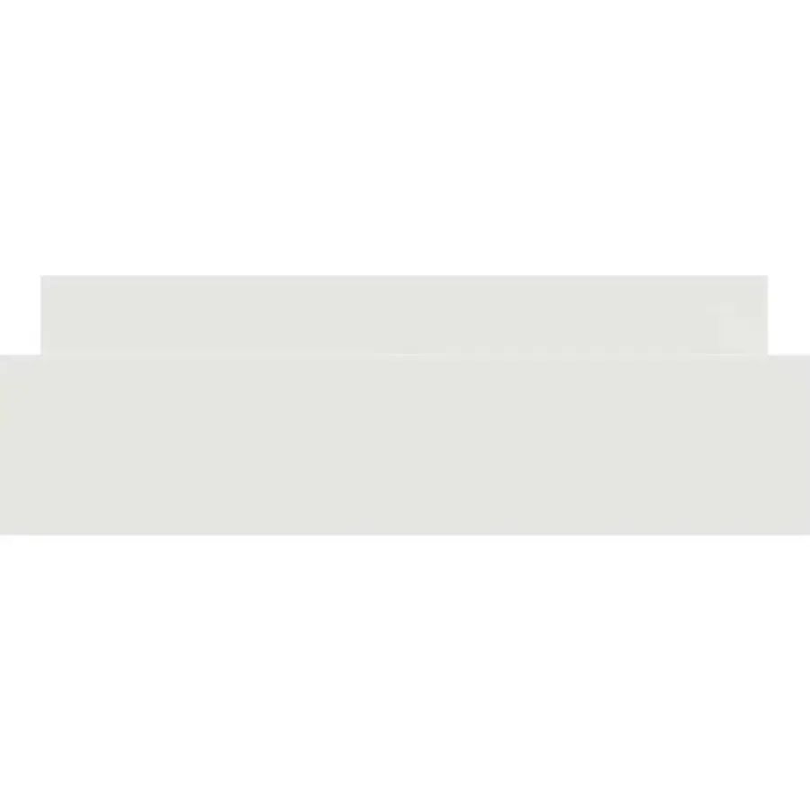2-Persoons Bedden-vidaXL - Bed frame met hoofd- en voeteneinde - Wit - 160x200 cm