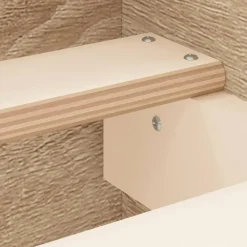 vidaXL - Bed frame met hoofd- en voeteneinde - Sonoma eikenkleur - 160x200 cm