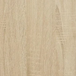 Twijfelaars-vidaXL - Bed frame met opbergruimte - Sonoma eikenkleurig - Hout - 200x200 cm