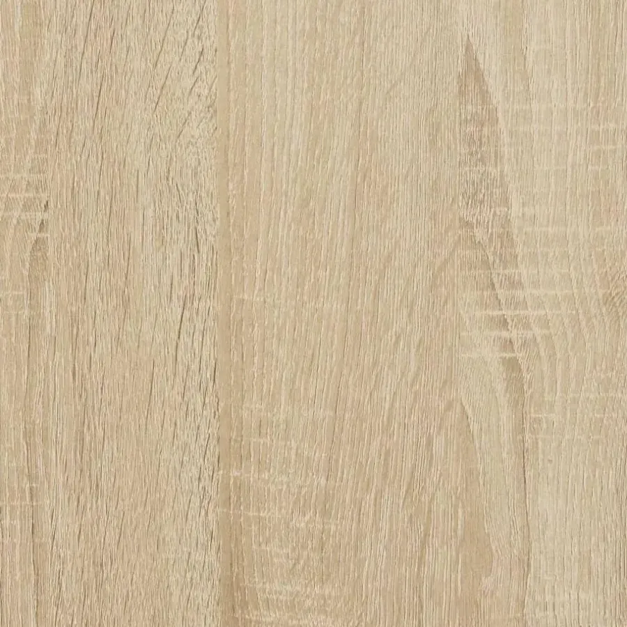 Twijfelaars-vidaXL - Bed frame met opbergruimte - Sonoma eikenkleurig - Hout - 200x200 cm