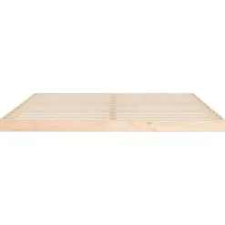 Twijfelaars-vidaXL - Bed frame pallet - Naturel - Massief grenenhout - 180x200 cm