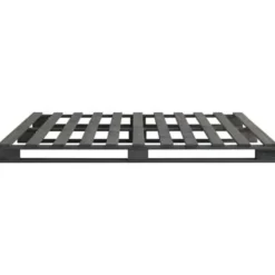 vidaXL - Bed frame pallet - Grijs - Massief grenenhout - 120x200 cm