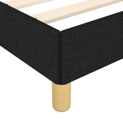 2-Persoons Bedden-vidaXL - Bed frame zonder matras - Zwart - Stof - 120x200 cm