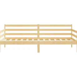 vidaXL - Bedbank - Naturel - Massief grenenhout - 90x200 cm