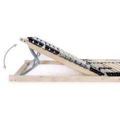Lattenbodems-vidaXL - Bedbodem - Bruin - Hout - 80 x 200 cm