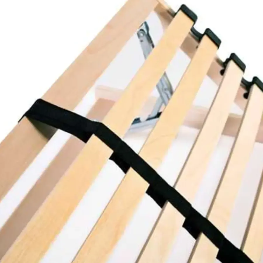 vidaXL - Bedbodem - Bruin - Hout - 90 x 200 cm