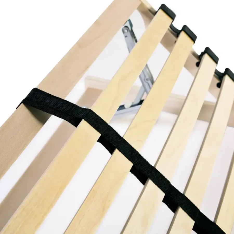 vidaXL - Bedbodem - Bruin - Hout - 90 x 200 cm