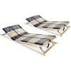 Lattenbodems-vidaXL - Bedbodem - Bruin - Hout - 80 x 200 cm
