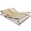 Lattenbodems-vidaXL - Bedbodem - Bruin - Hout - 140 x 200 cm