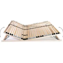 Lattenbodems-vidaXL - Bedbodem - Bruin - Hout - 140 x 200 cm